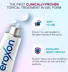 Eroxon Gel support - How it helps men
